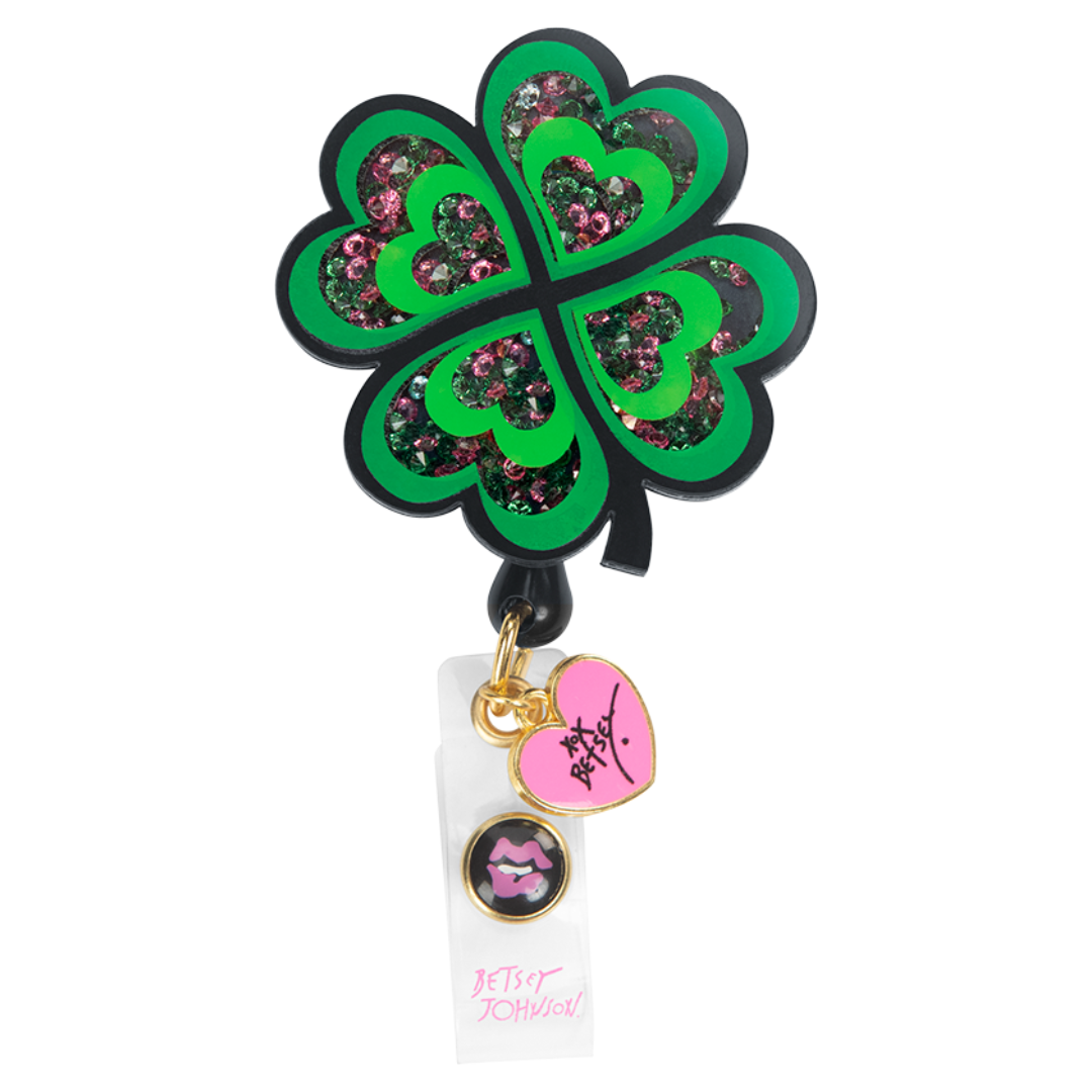 Portagafete Clover Betsey Jonhson