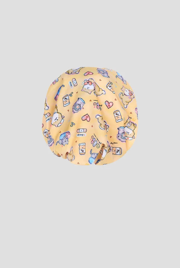 Gorro Medical Cuties Estilo Bouffant - Koi Next Gen