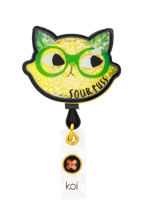 Portagafete Sour Puss - Koi