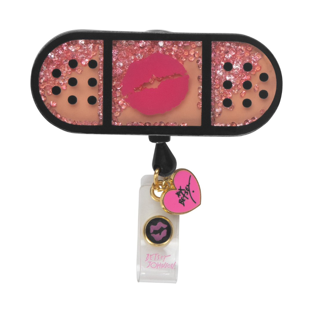Portagafete Band Aid Betsey Johnson