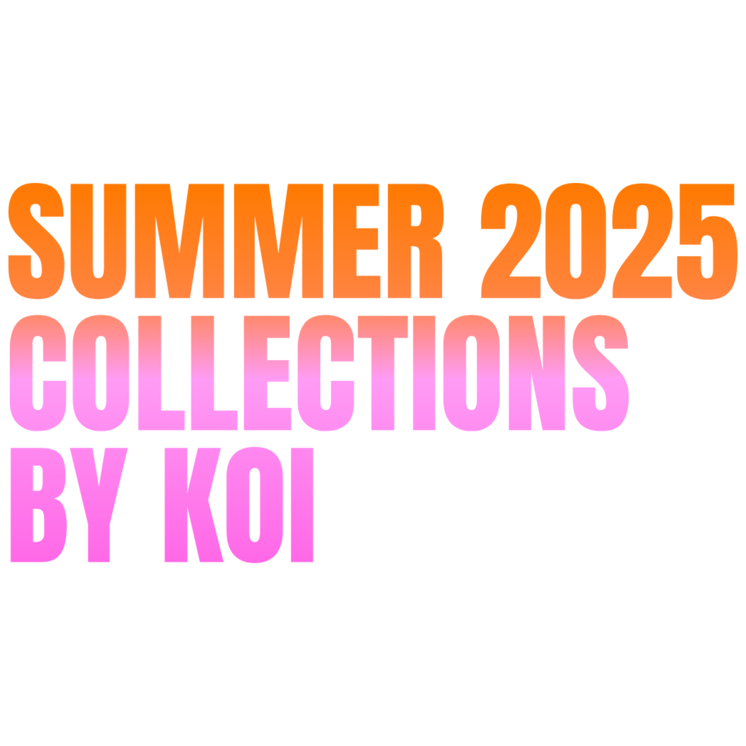 Spring Collections 2025